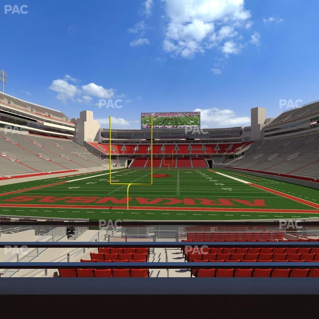 Razorback Stadium - Section Suite 2 Seat View