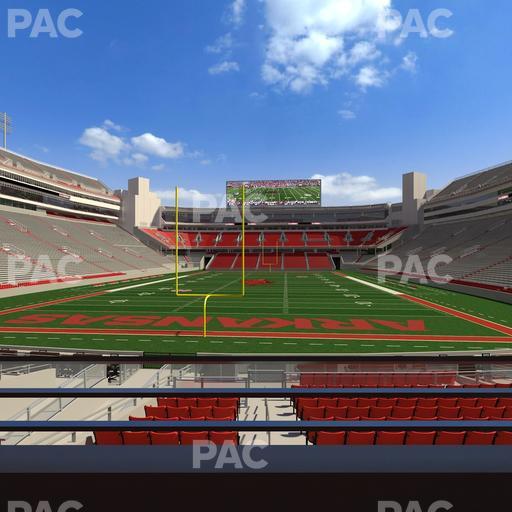 Razorback Stadium - Section Suite 2 Seat View