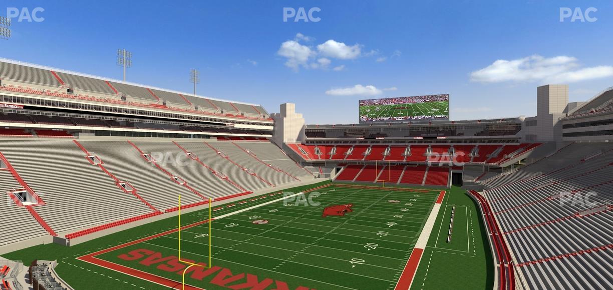 Razorback Stadium - Section Suite 20 Seat View