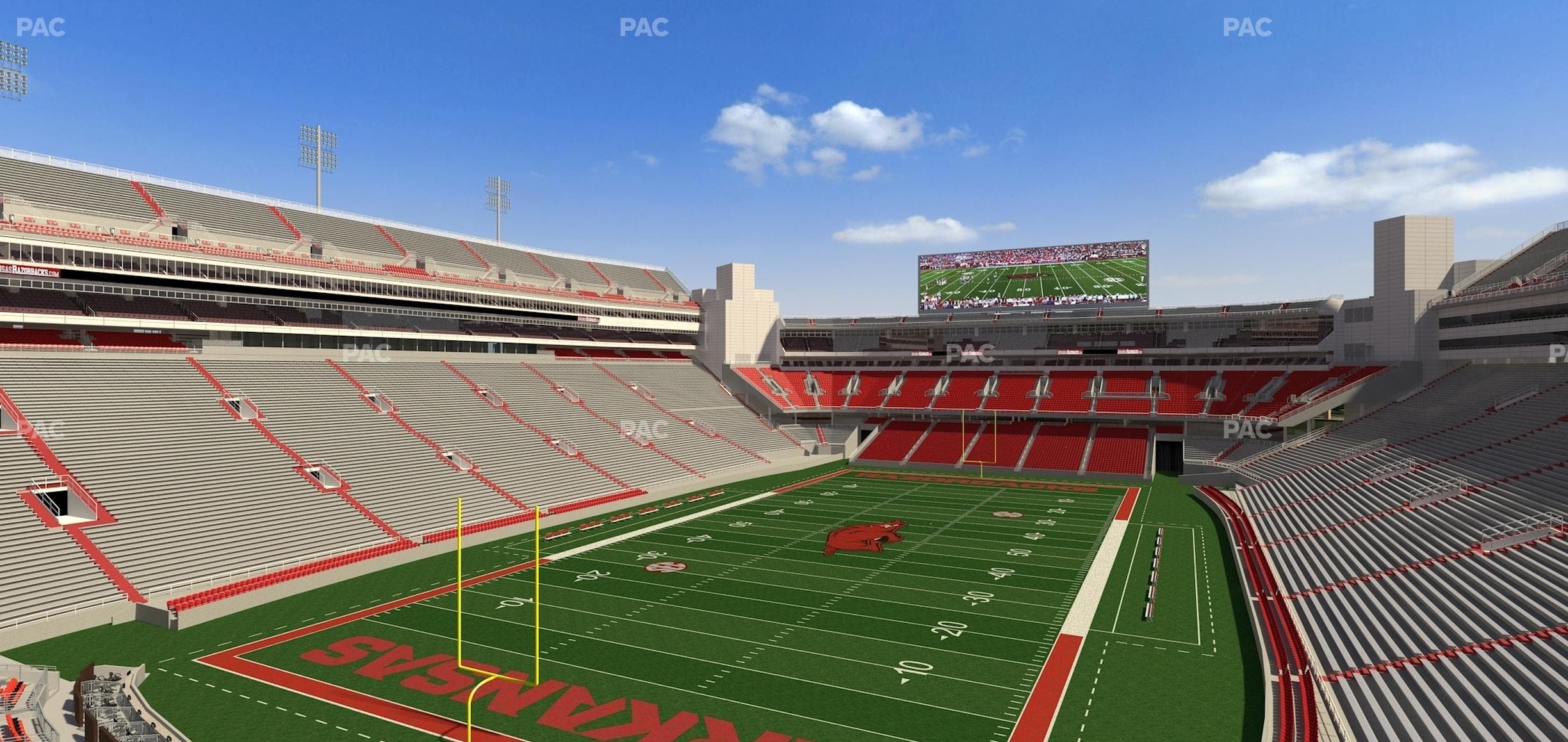 Razorback Stadium - Section Suite 20 Seat View