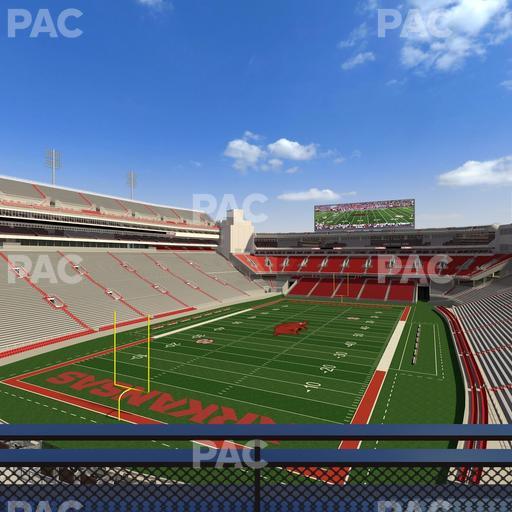 Razorback Stadium - Section Suite 20 Seat View