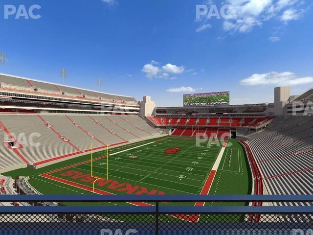 Razorback Stadium - Section Suite 20 Seat View