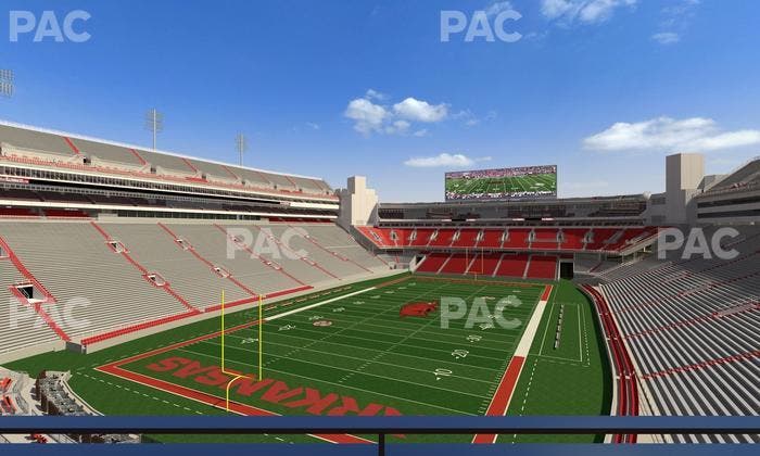 Razorback Stadium - Section Suite 20 Seat View