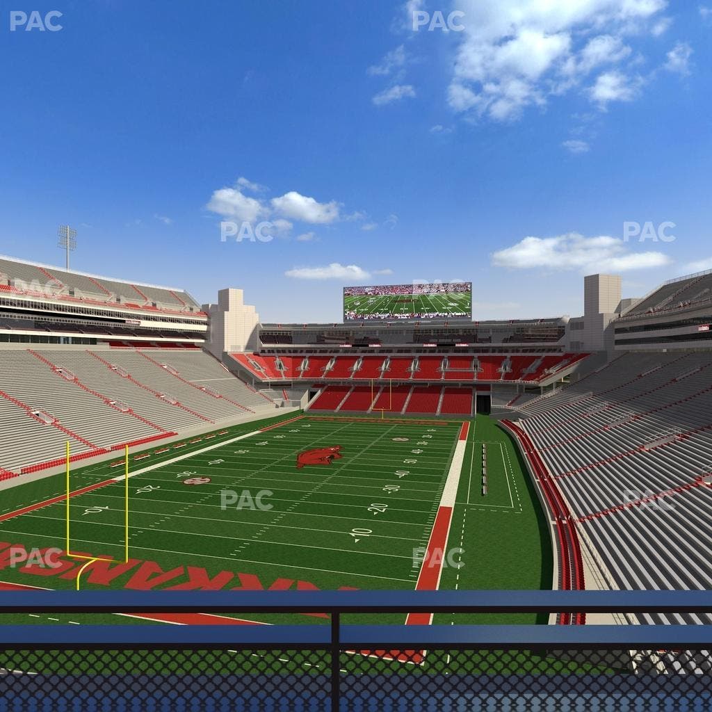 Razorback Stadium - Section Suite 21 Seat View