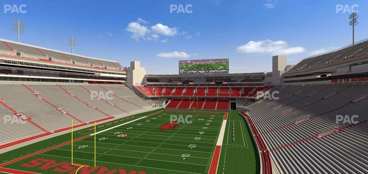 Razorback Stadium - Section Suite 21 Seat View