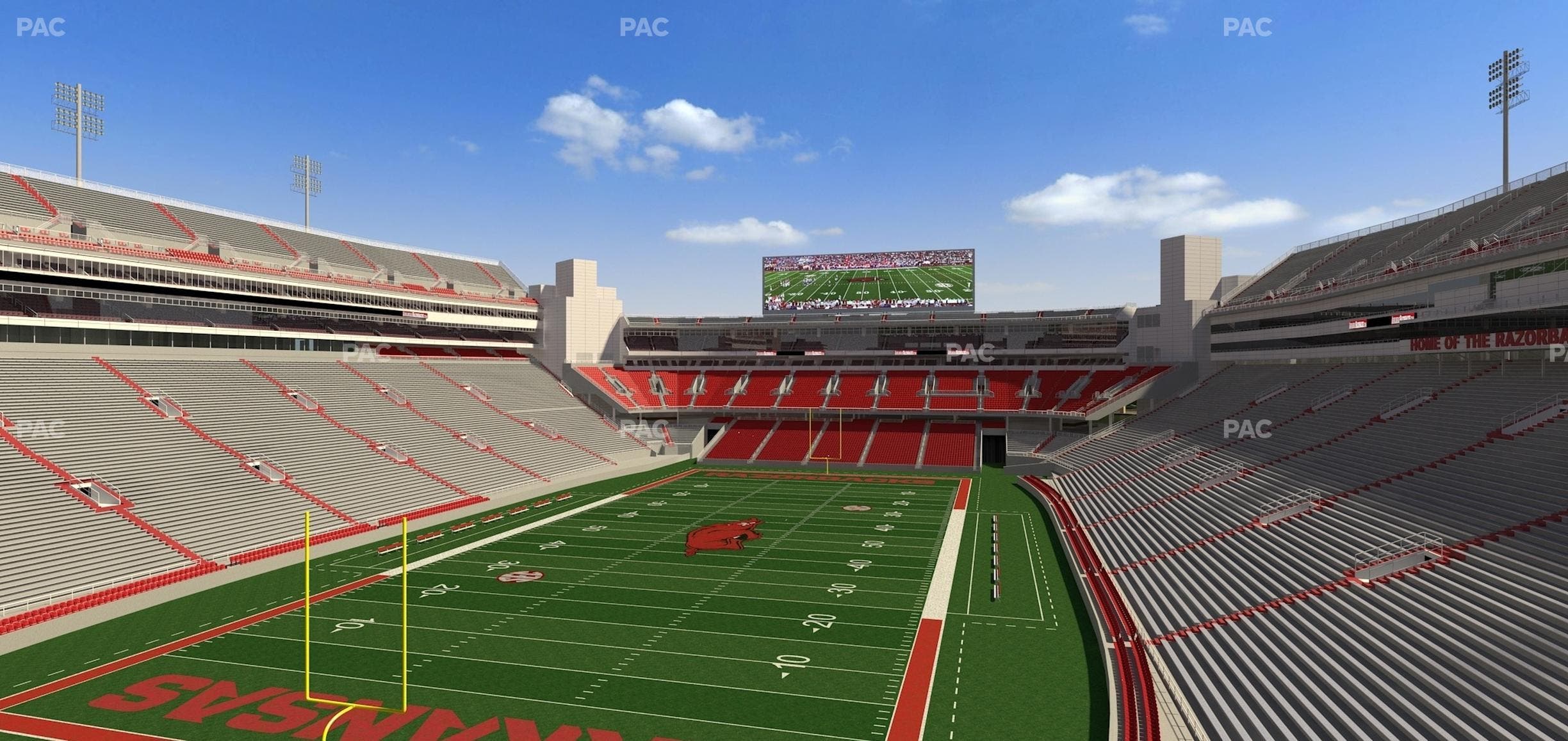Razorback Stadium - Section Suite 21 Seat View