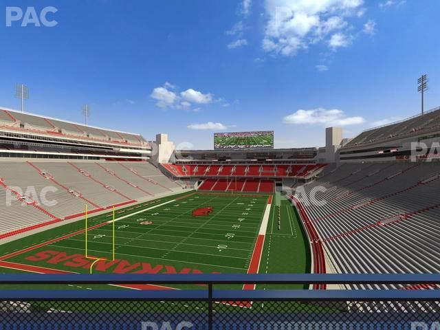 Razorback Stadium - Section Suite 21 Seat View