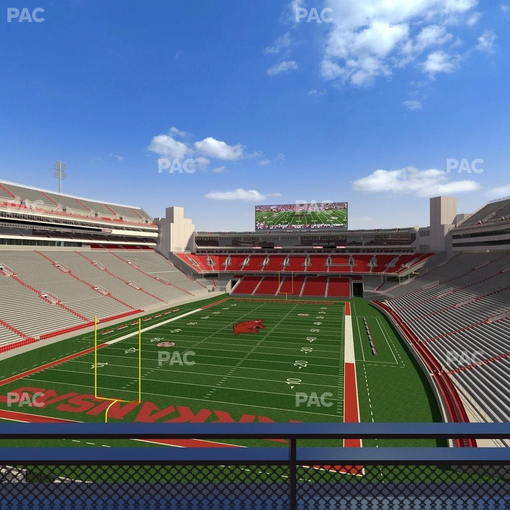 Razorback Stadium - Section Suite 22 Seat View