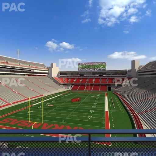 Razorback Stadium - Section Suite 22 Seat View