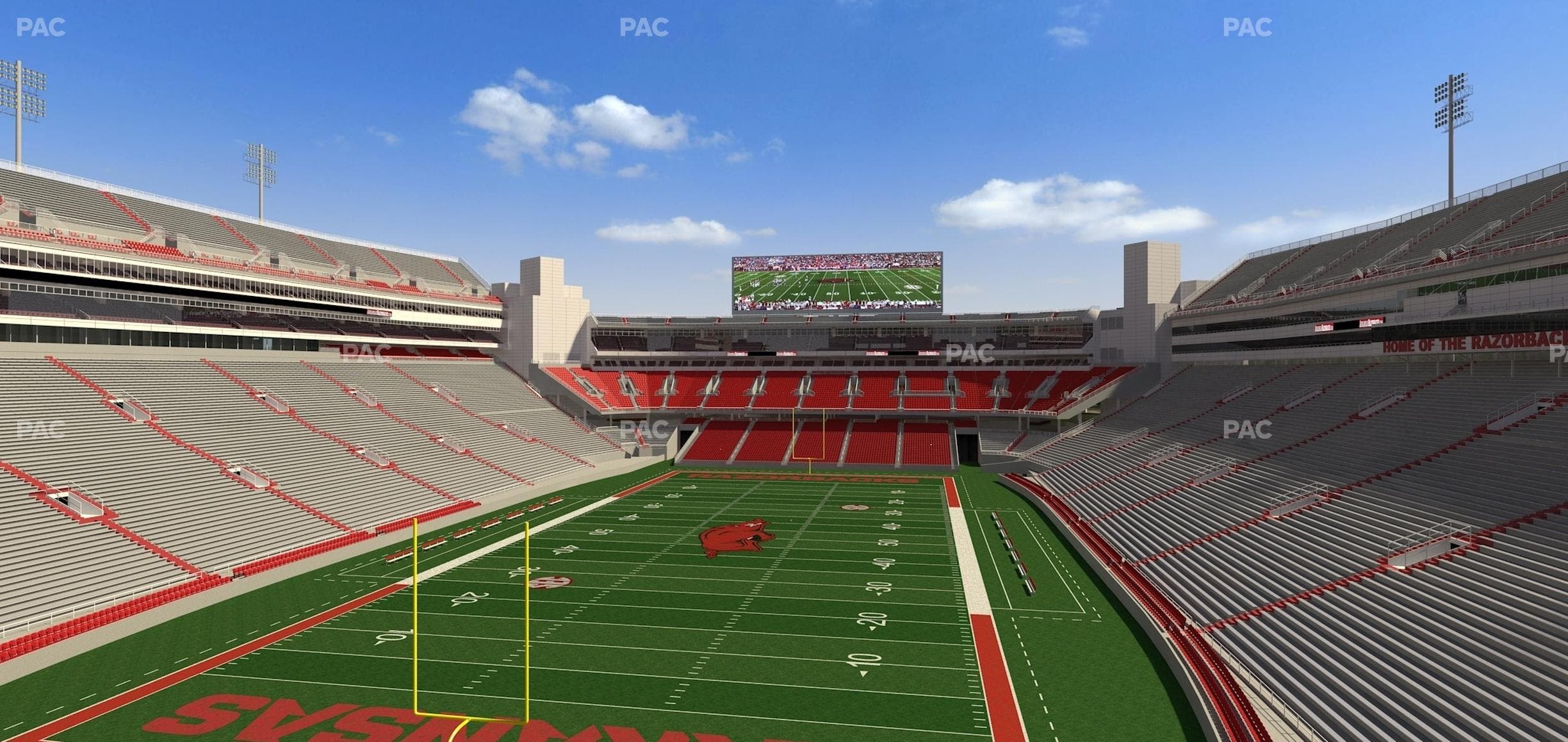 Razorback Stadium - Section Suite 23 Seat View