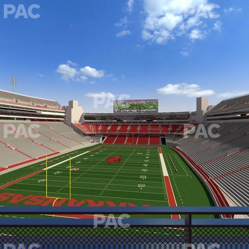 Razorback Stadium - Section Suite 23 Seat View