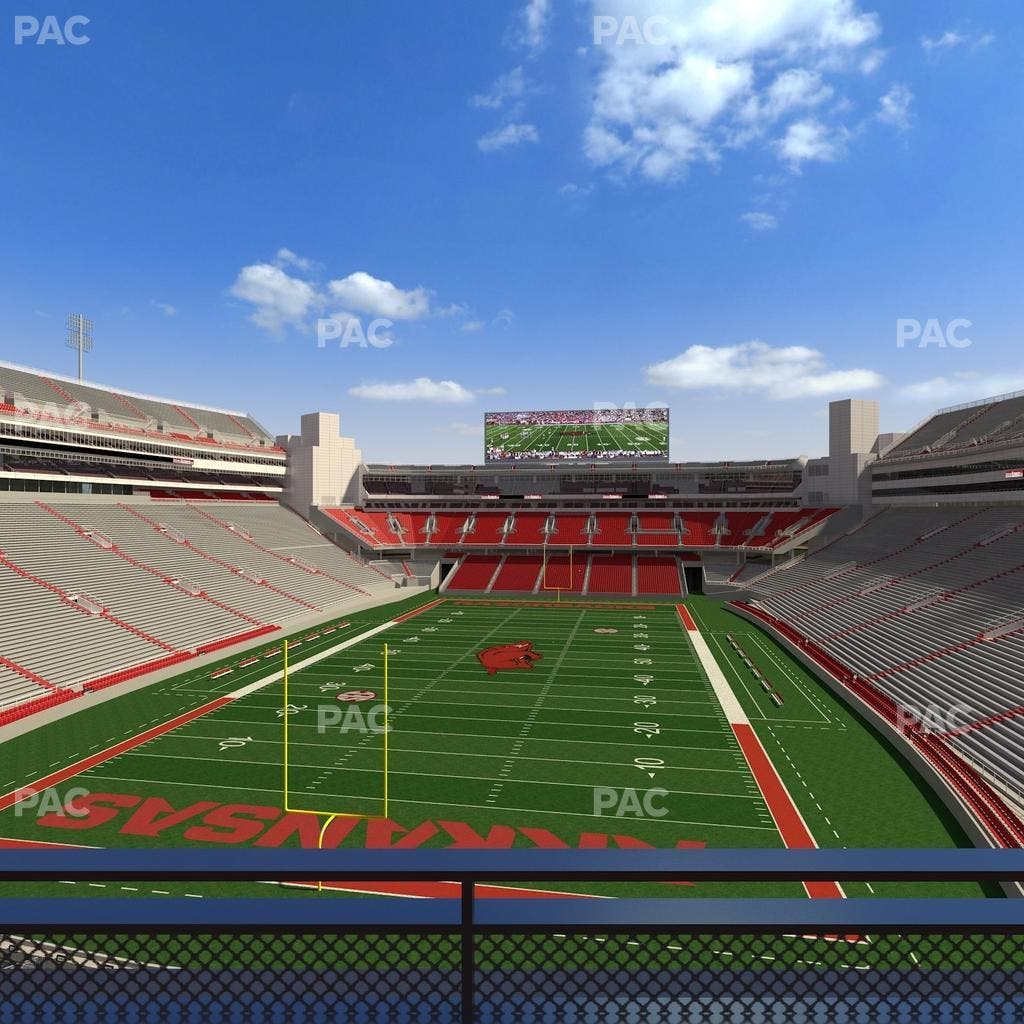 Razorback Stadium - Section Suite 24 Seat View