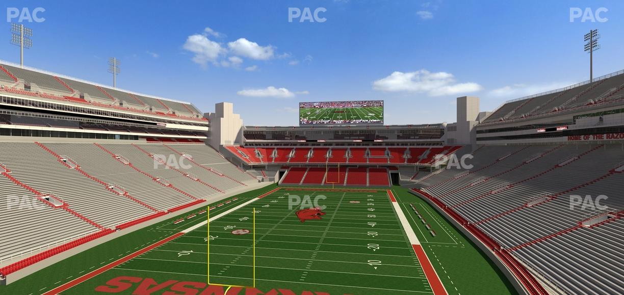 Razorback Stadium - Section Suite 24 Seat View