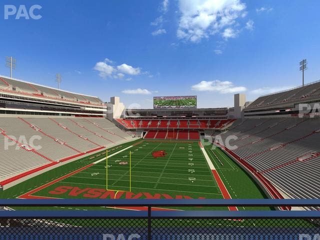 Razorback Stadium - Section Suite 24 Seat View