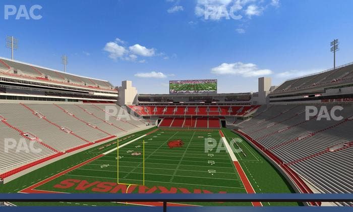 Razorback Stadium - Section Suite 24 Seat View