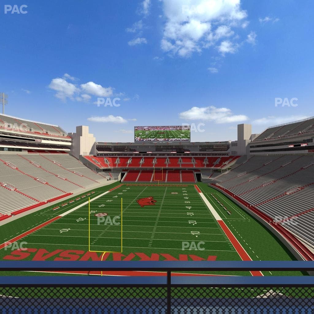 Razorback Stadium - Section Suite 25 Seat View