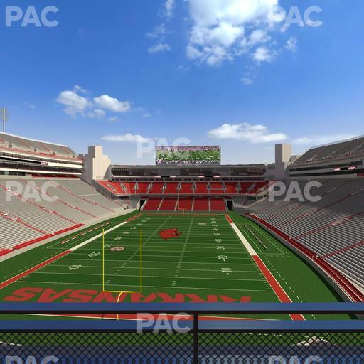 Razorback Stadium - Section Suite 25 Seat View