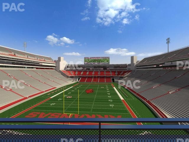 Razorback Stadium - Section Suite 25 Seat View