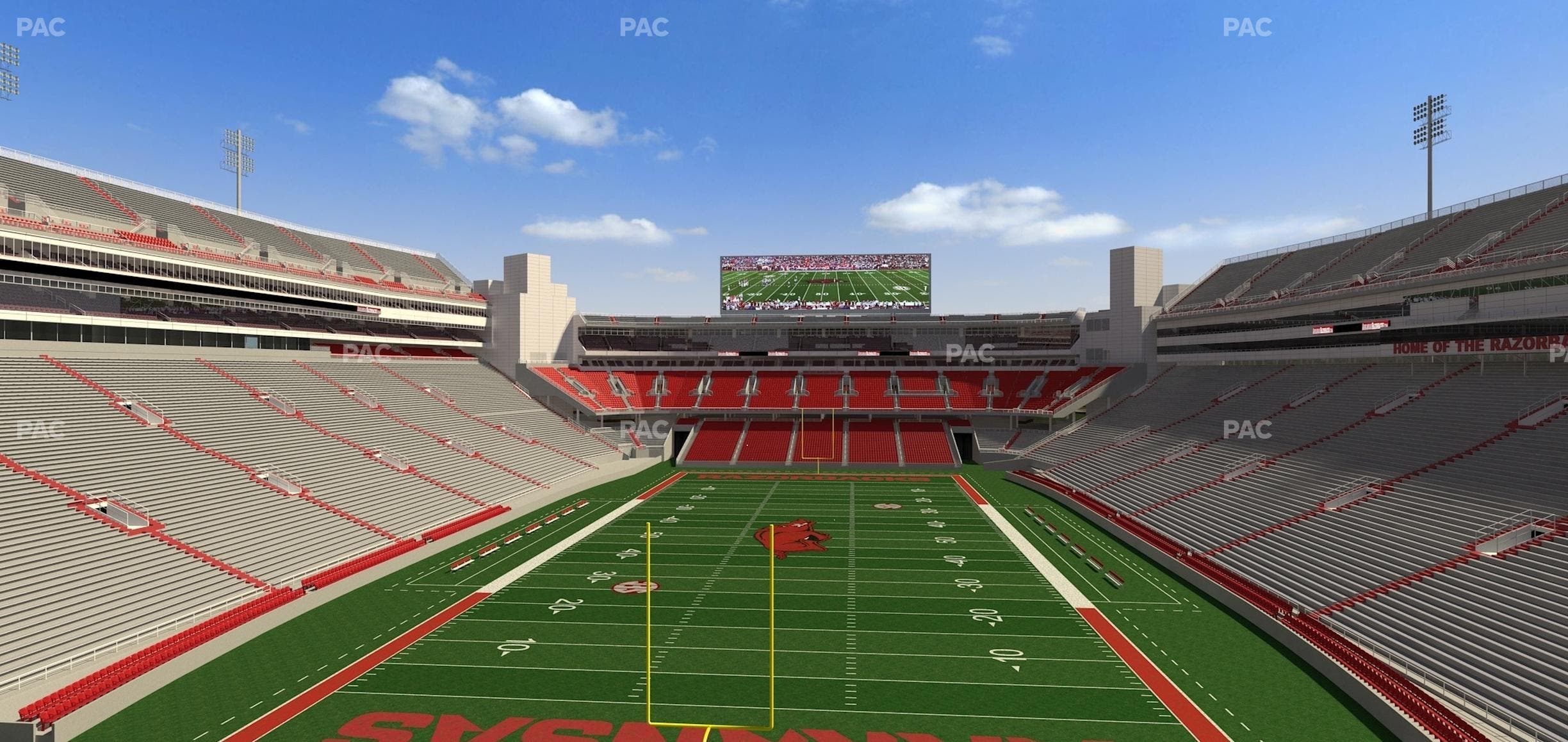 Razorback Stadium - Section Suite 26 Seat View