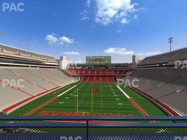 Razorback Stadium - Section Suite 26 Seat View