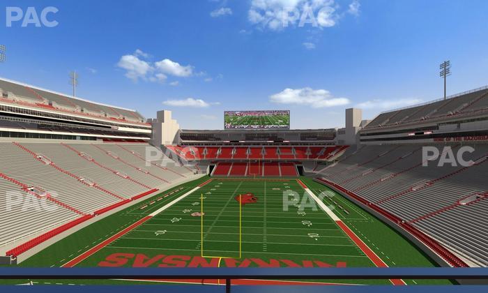 Razorback Stadium - Section Suite 26 Seat View