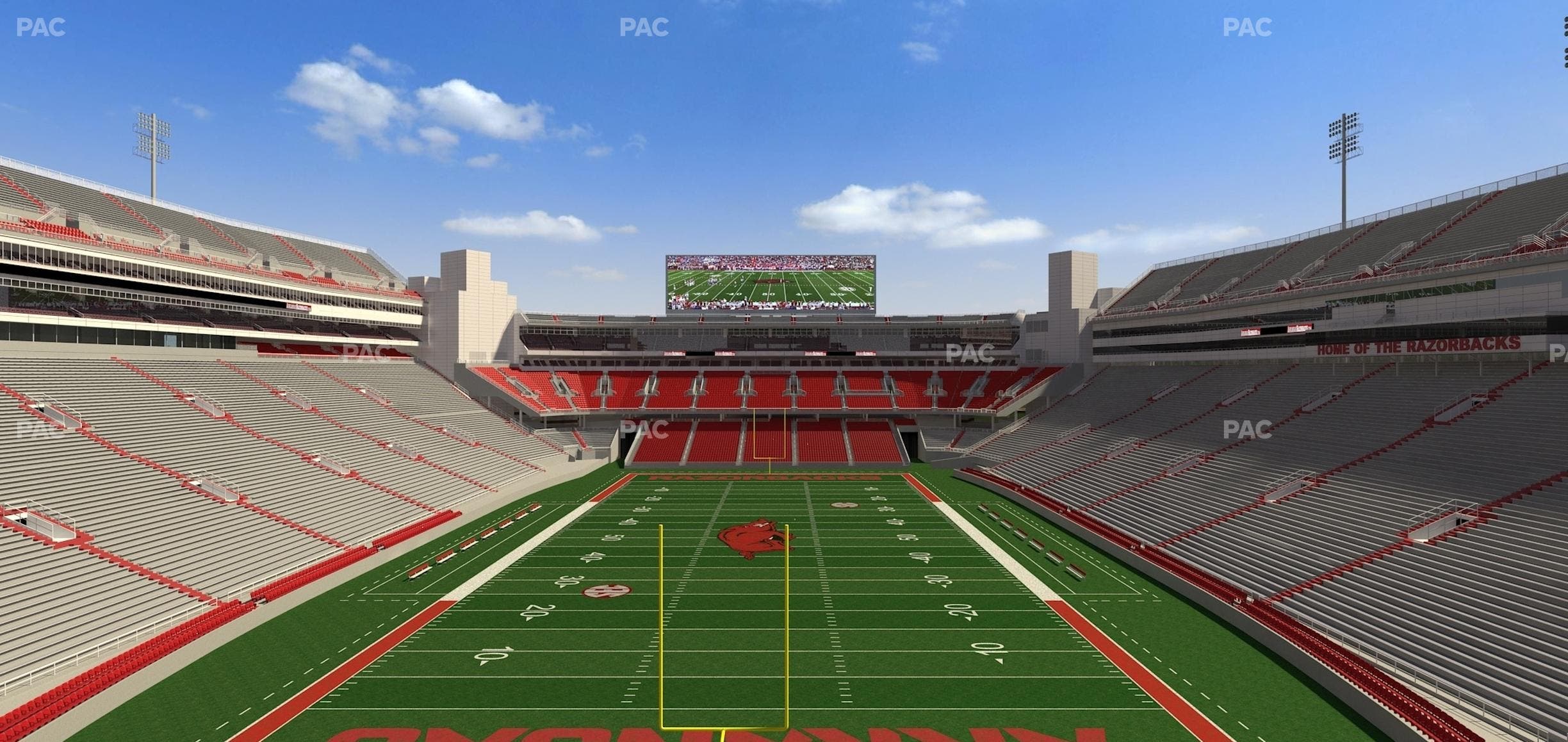 Razorback Stadium - Section Suite 27 Seat View
