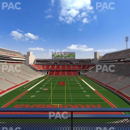 Razorback Stadium - Section Suite 27 Seat View
