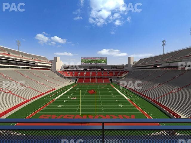 Razorback Stadium - Section Suite 27 Seat View
