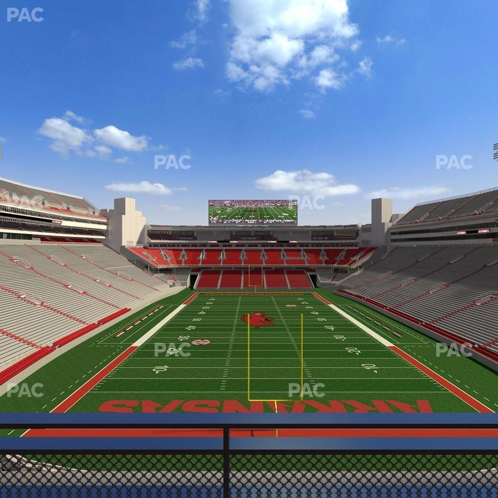 Razorback Stadium - Section Suite 28 Seat View