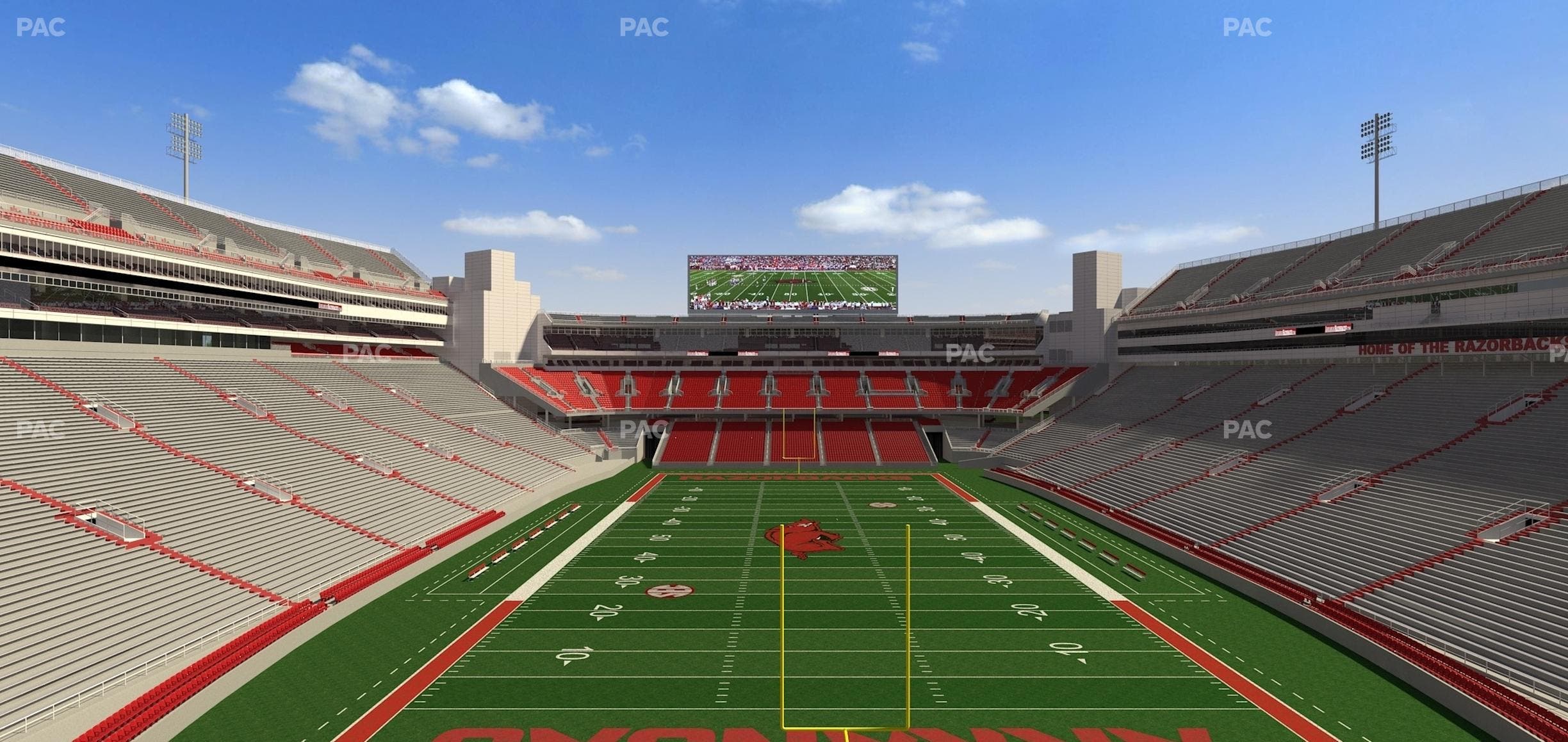 Razorback Stadium - Section Suite 28 Seat View