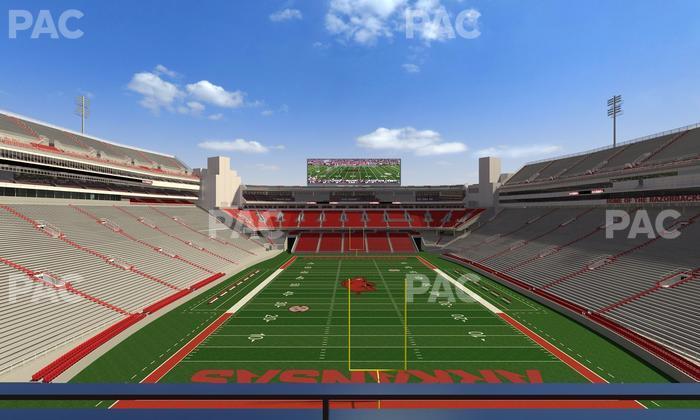 Razorback Stadium - Section Suite 28 Seat View