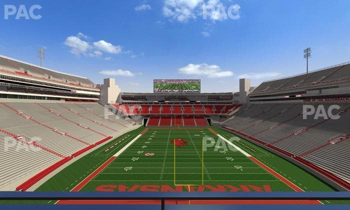 Razorback Stadium - Section Suite 28 Seat View