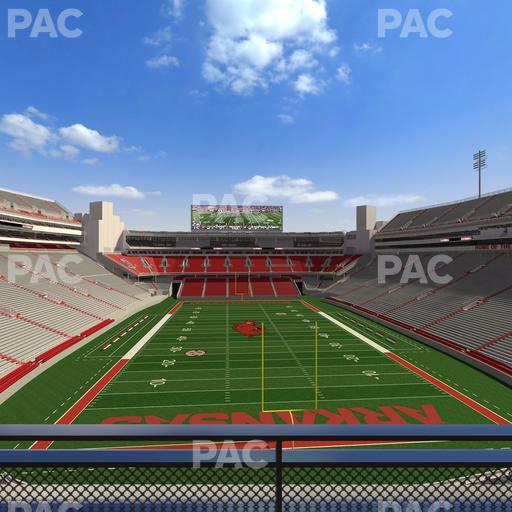 Razorback Stadium - Section Suite 29 Seat View