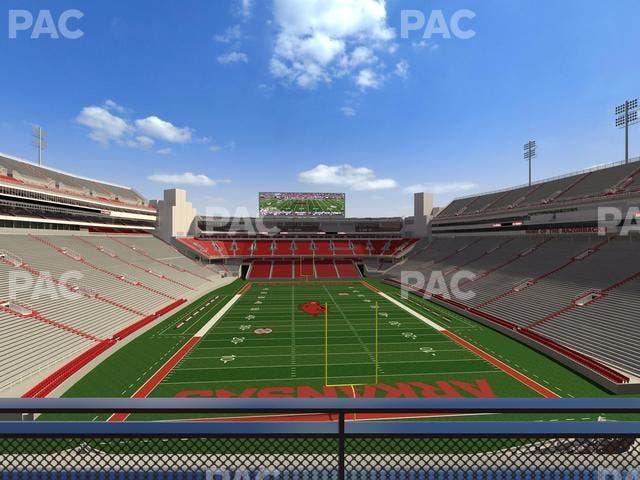 Razorback Stadium - Section Suite 29 Seat View