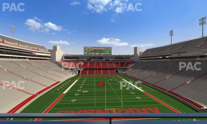 Razorback Stadium - Section Suite 29 Seat View