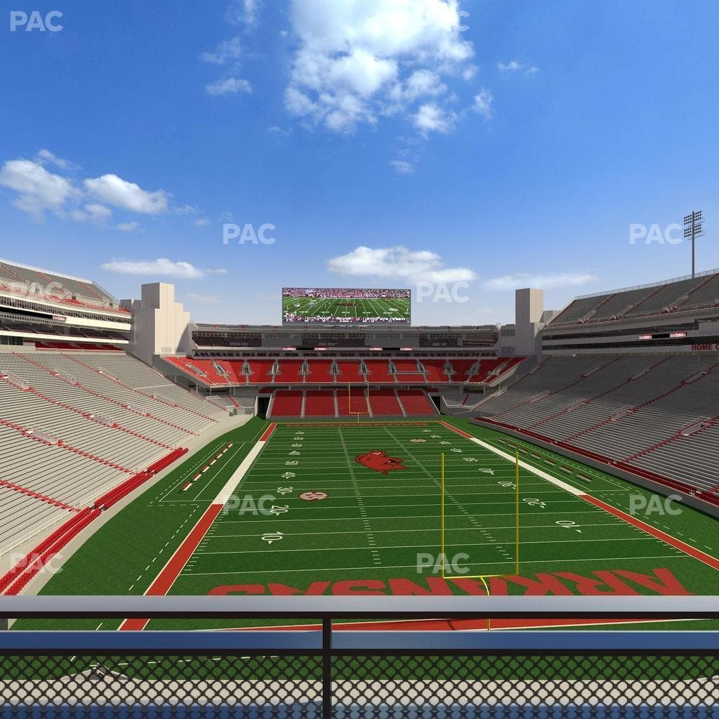 Razorback Stadium - Section Suite 30 Seat View