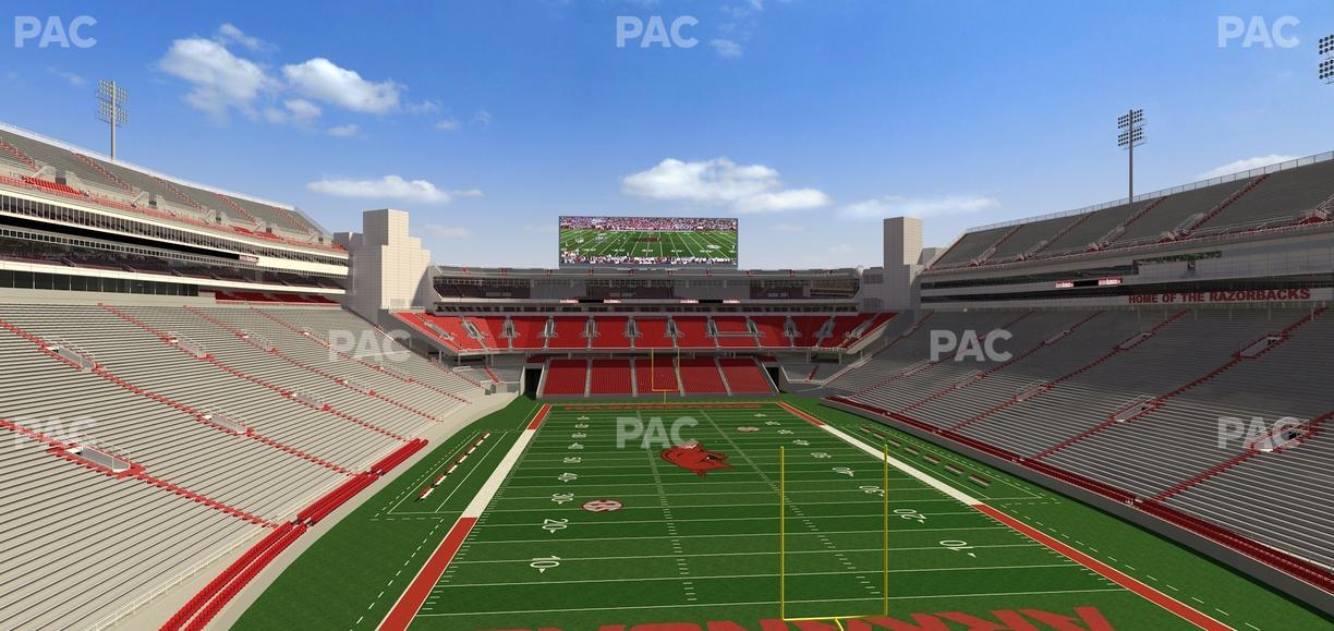 Razorback Stadium - Section Suite 30 Seat View