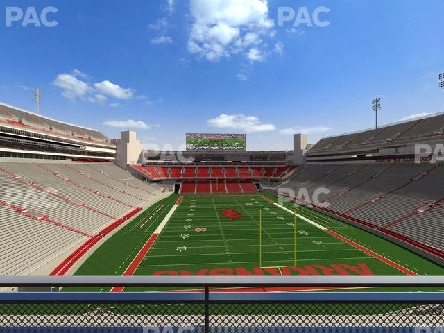 Razorback Stadium - Section Suite 30 Seat View
