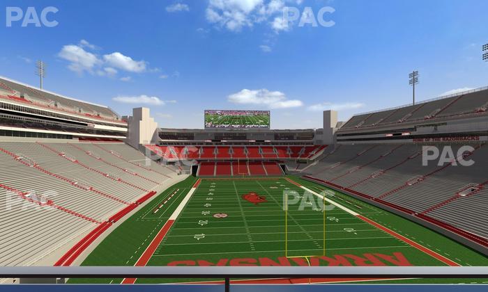Razorback Stadium - Section Suite 30 Seat View