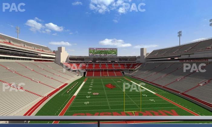 Razorback Stadium - Section Suite 30 Seat View