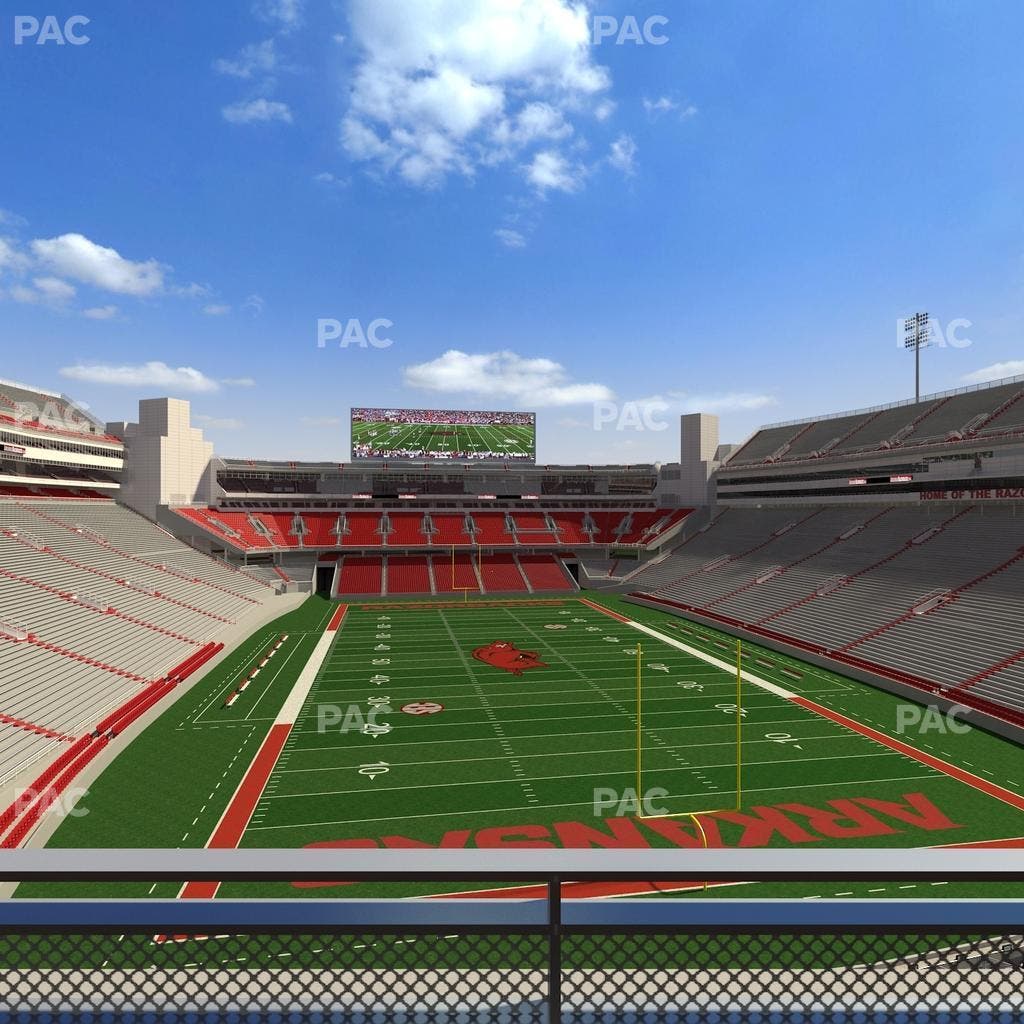 Razorback Stadium - Section Suite 31 Seat View