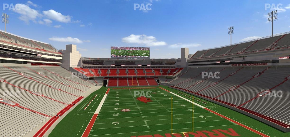 Razorback Stadium - Section Suite 31 Seat View