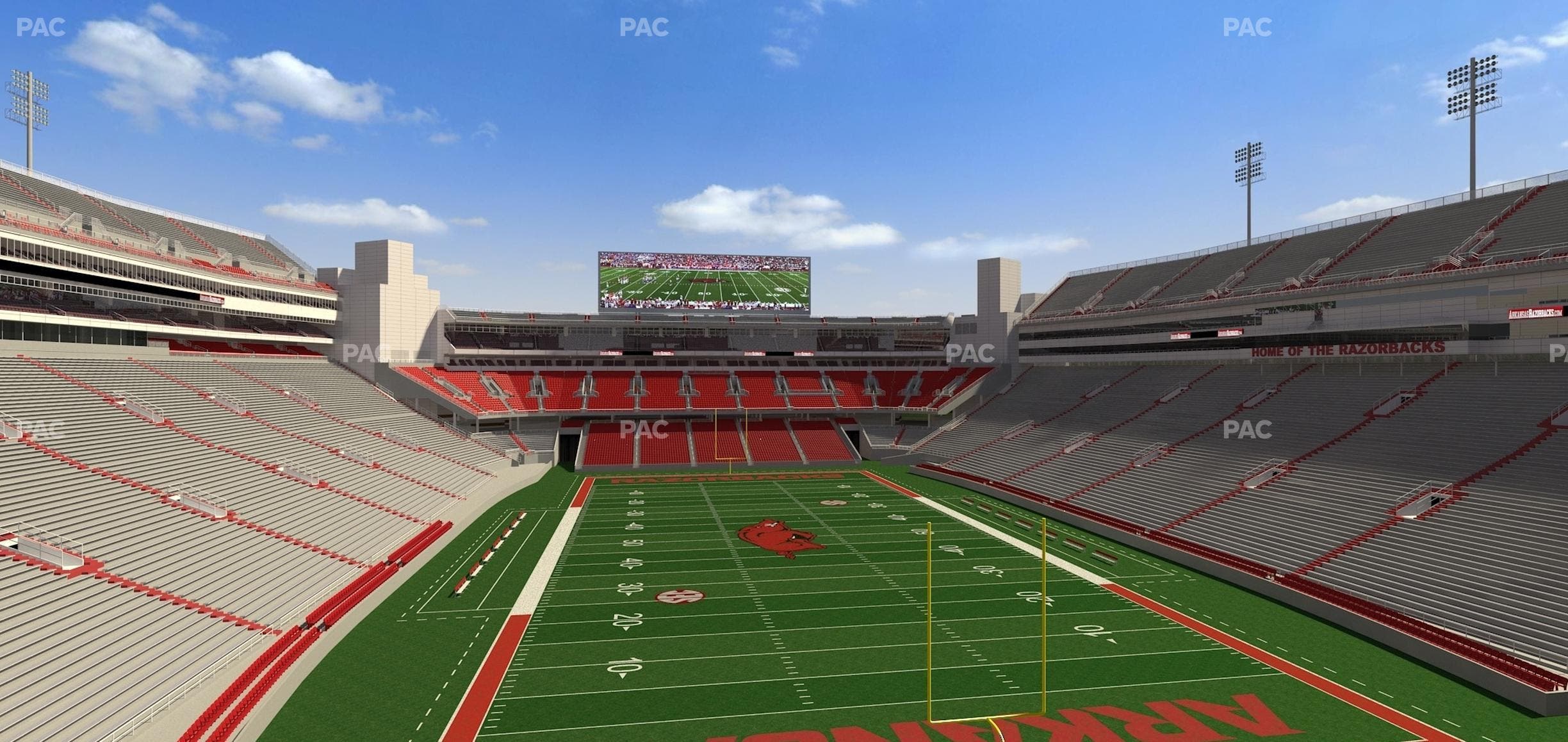 Razorback Stadium - Section Suite 31 Seat View
