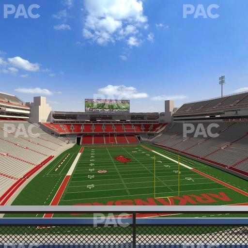 Razorback Stadium - Section Suite 31 Seat View