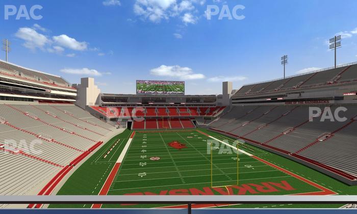 Razorback Stadium - Section Suite 31 Seat View