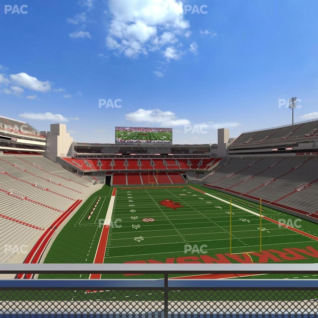 Razorback Stadium - Section Suite 32 Seat View