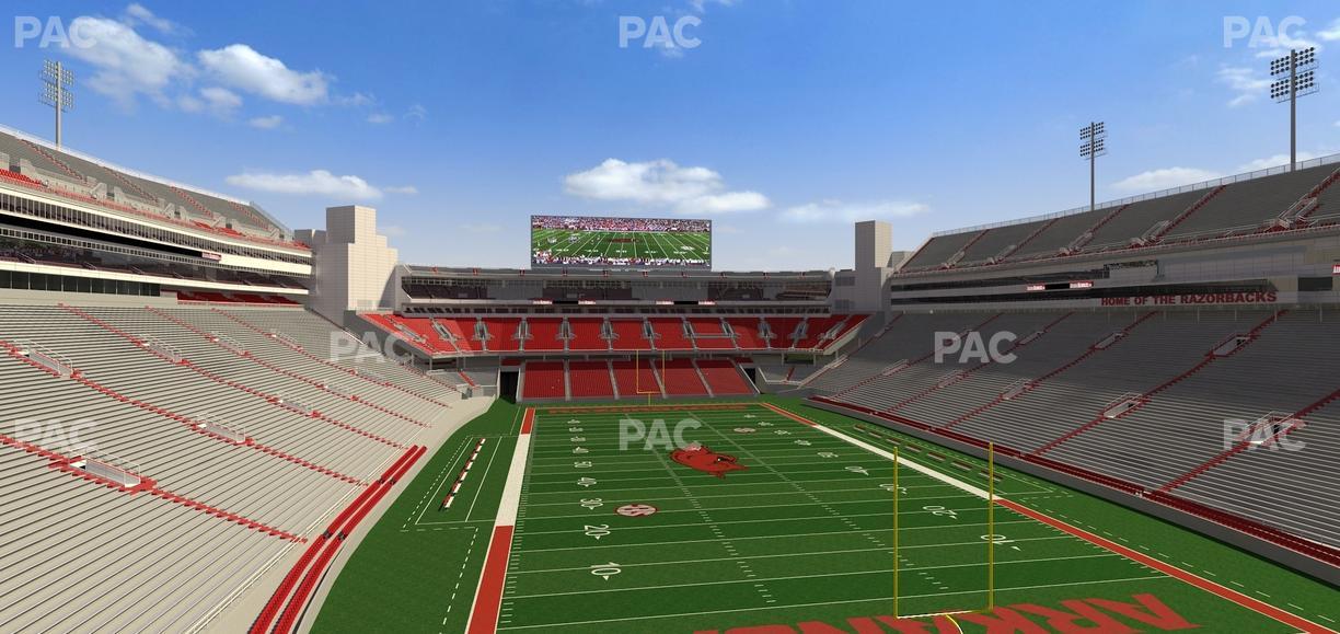 Razorback Stadium - Section Suite 32 Seat View