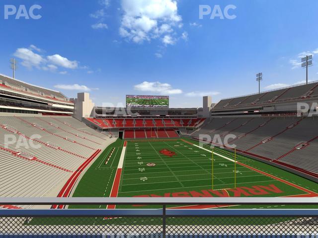 Razorback Stadium - Section Suite 32 Seat View Razorback Stadium - Section Suite 32 Seat View