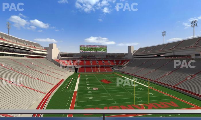 Razorback Stadium - Section Suite 32 Seat View