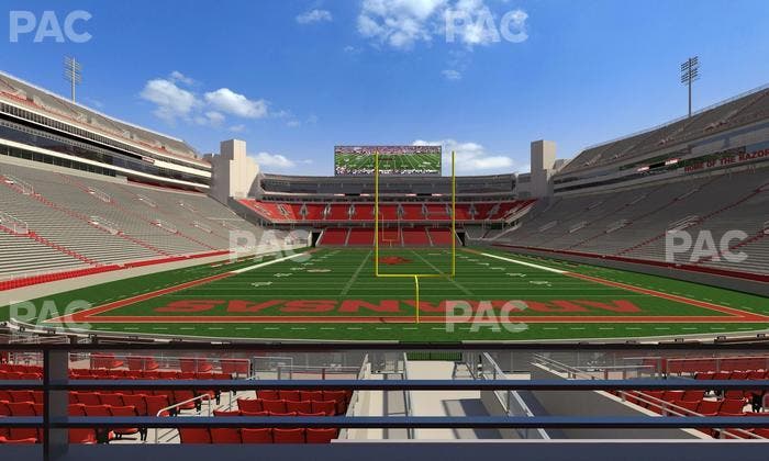 Razorback Stadium - Section Suite 4 Seat View